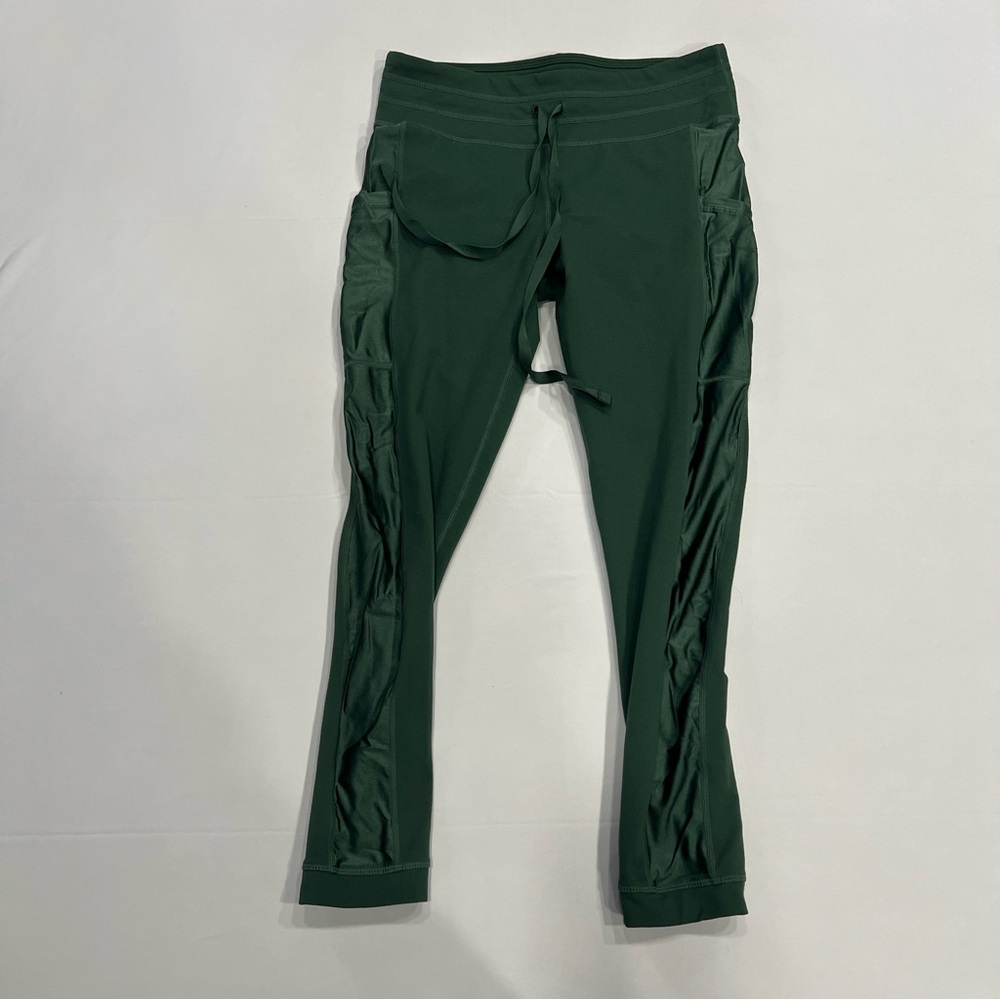 Fabletics Green Active Leggings - Women’s Small - Pocket Workout Leggings
